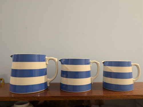 Vintage grindley blue - w.h., &