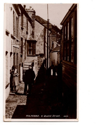 Polperro quaint street - polperro,