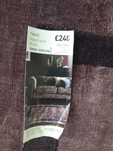 Next mayfair mauve - mauve, rug
