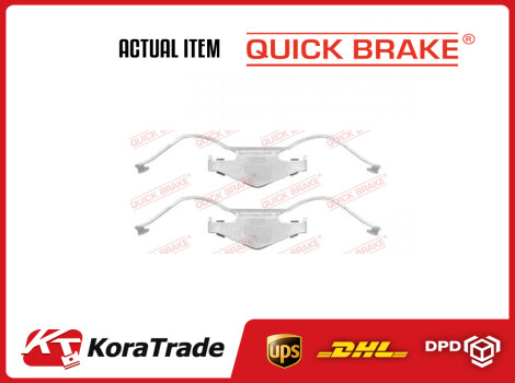 Brake pad fitting kit rear - brake,