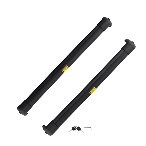 2pcs black roof cross bars - bars, kit