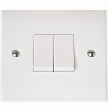 MK 2 Way 2 Gang Light Switch 2