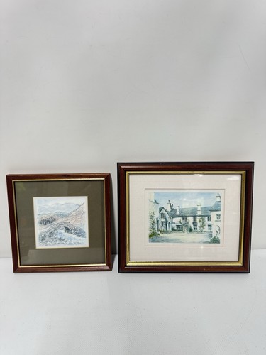 Vintage framed lake district - vintage,
