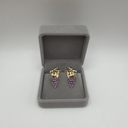 14ct rolled gold amethyst - rolled,