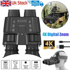New 4K NV8000 3D HD 1080P Night Vision Infrared Binoculars Goggles Head Mounted