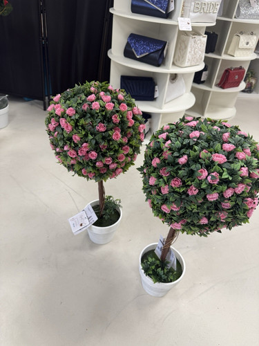 Artificial pink green - &, rose