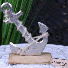Malvan Metal Anchor Ornament