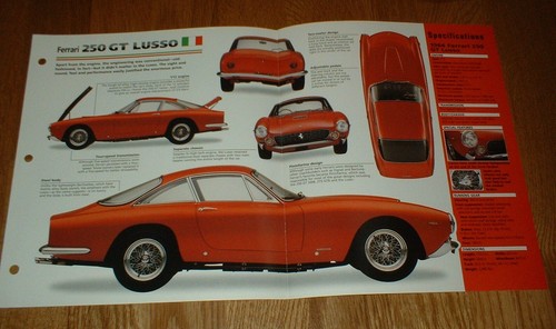 1964 ferrari 250 lusso - 250, spec