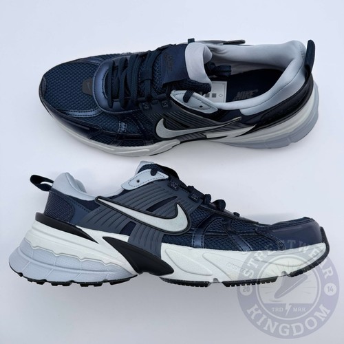 Nike v2k run shoes navy - v2k,
