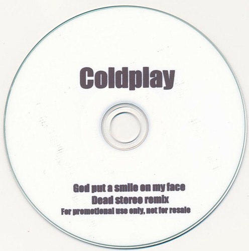 Coldplay god put smile on - put,