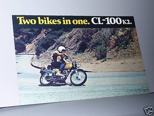 1972 honda cl100 scrambler - 1972,