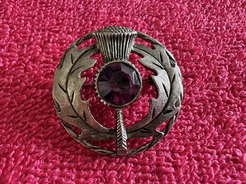 Vintage scottish thistle - scottish,