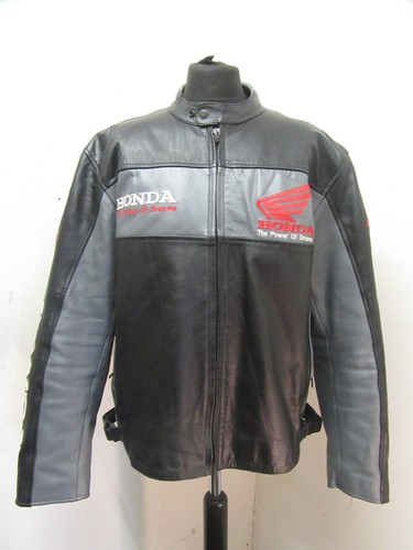 Vintage honda racing - vintage, leather