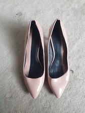 Zara Nude Court Shoes