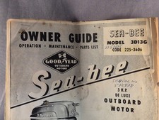 Sea Bee 3 HP Outboard