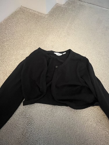 Girls black cropped - black,