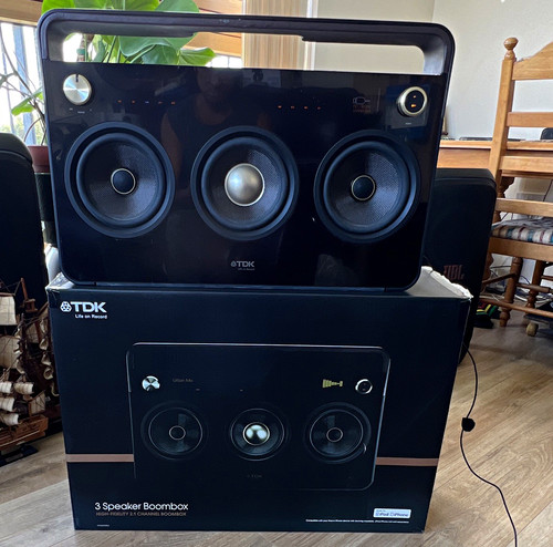 Tdk life record - record, boombox