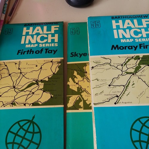 Joblot bartholomew half - 6,