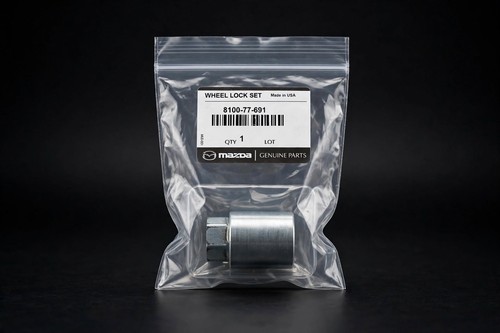 Security locking wheel - locking, nut