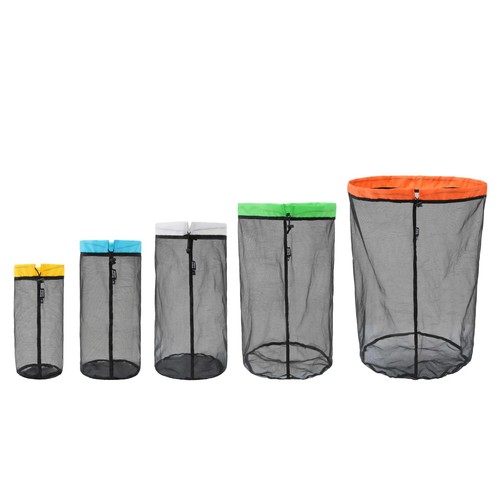 Mesh storage bag drawstring - mesh,