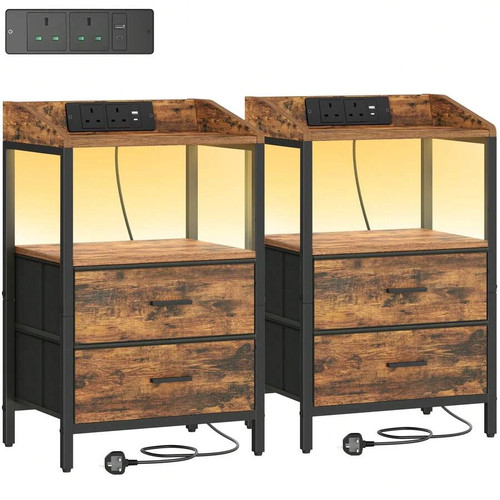 Led nightstand charging - led,