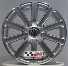 VW GOLF mk5 R32 1X 18" GENUINE OMANYT SILVER DIAMOND CUT RIM ALLOY WHEEL S375DCS