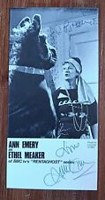 Ann Emery - Ethel Meaker "Rentaghost" Personally Signed 8"X4" Photo AFTAL COA