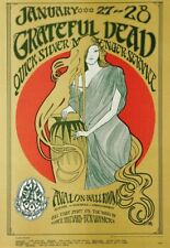 GRATEFUL DEAD 1967 ALBUM VINTAGE ART Print Poster Wall Picture A4 +