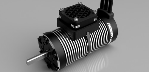 Motor fan mount for hobbywing - motor,