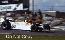 RUPERT KEEGAN RAM WILLIAMS FW07 35MM SLIDE BRITISH GP 1980 PHOTOGRAPH F1 #50