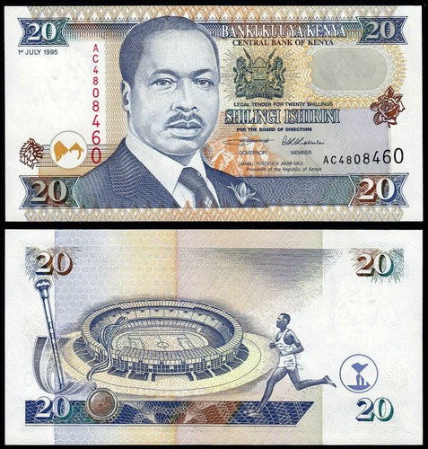 Kenya shillings 1995 - kenya,