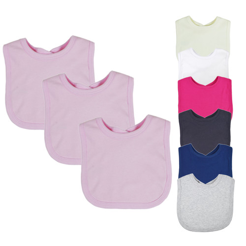 Baby bibs plain bib - bibs,