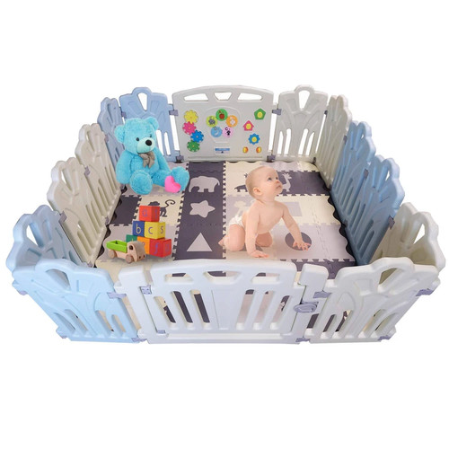 Baby playpen with locking play - locking,