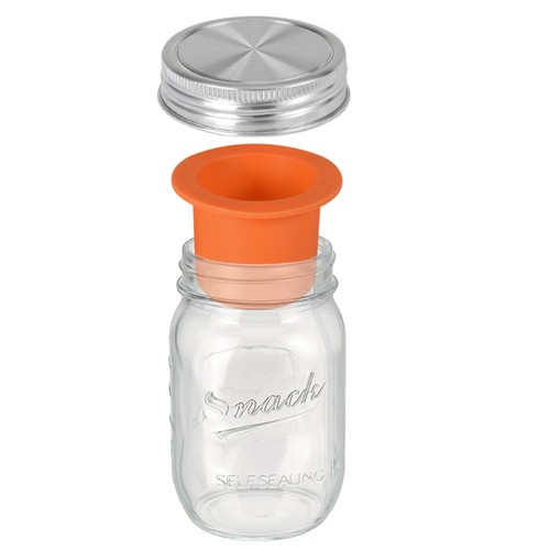 Leak proof mason jar - mason, oz