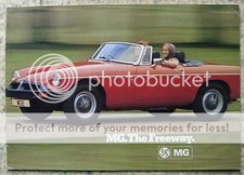 MG RANGE Sales Brochure 1976