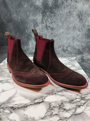 Loake hoskins suede dark - |, |