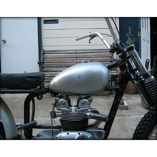 Motorcycle tank peanut - motorcycle, in