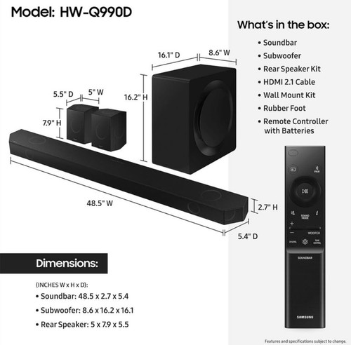 Samsung q990d 1 4ch - samsung, hw-q990d