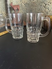 Ravenhead Barmasters Half Pint Beer Glass Mug Tankard Home Bar X2