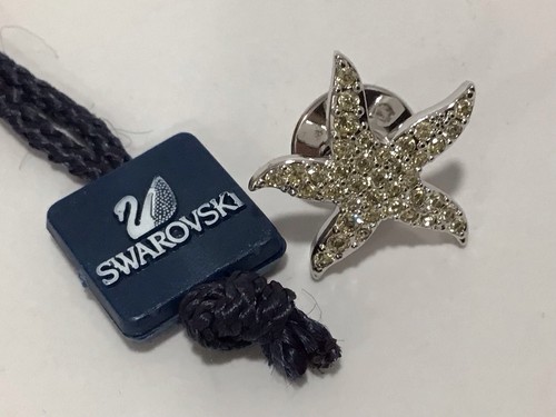 Swarovski tie pin adds - swarovski, a