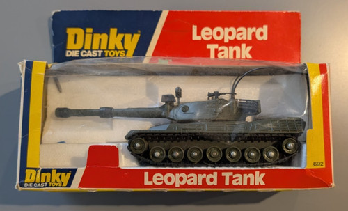 Dinky toys leopard tank - leopard,