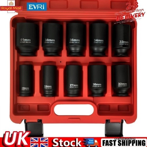 10pc inch drive deep - 10pc,