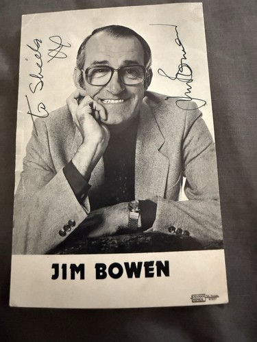 Jim bowen signed - signed, photo