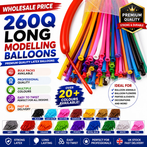 100pcs 260q latex long - 260q,