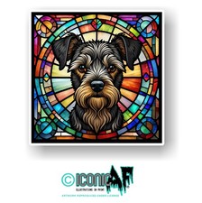 LARGE Miniature Schnauzer Dog