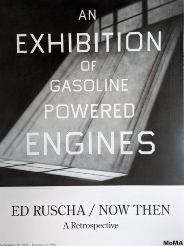 Ruscha original exhibition - ed,