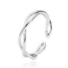 Free Size Silver plated