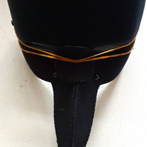Black nose mask ties - black, with
