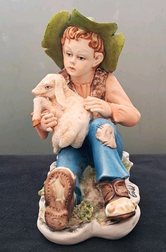 Vintage capodimonte figure - vintage,