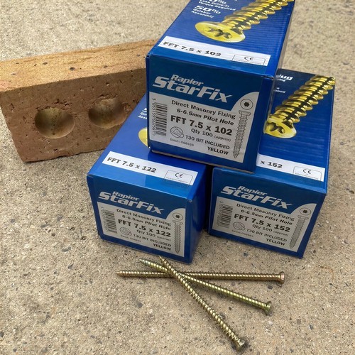 Concrete screws frame fixing - frame,